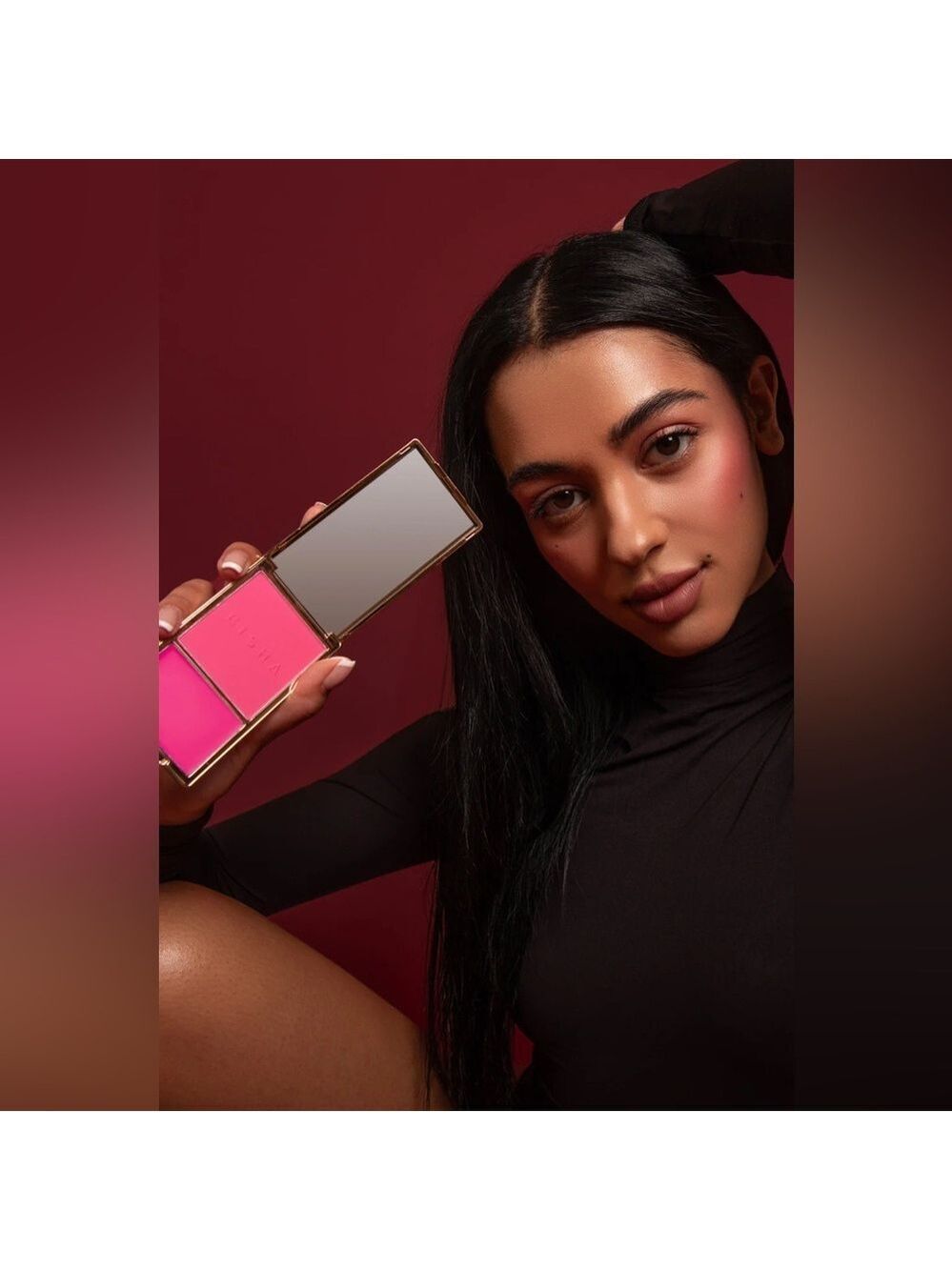 Brand New! Bisha Essential Duo Dubai Colorway Crème + Powder Blush Set - Picture 8 of 16